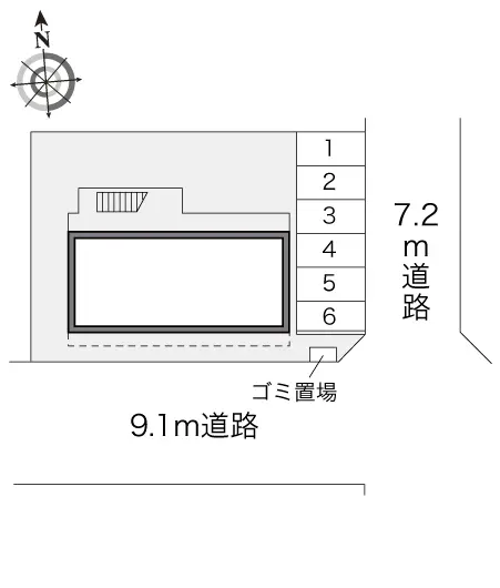 名古屋市中村区稲葉地町１丁目 月極駐車場